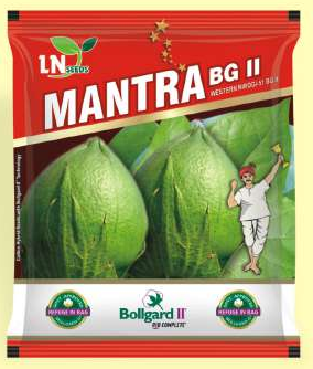 MANTRA BG II cotton seed packet
