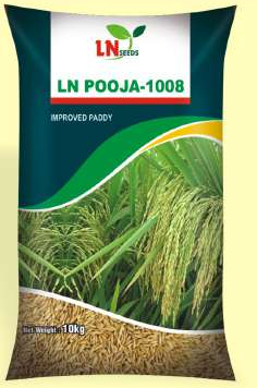 LN POOJA-1008 paddy seed packet